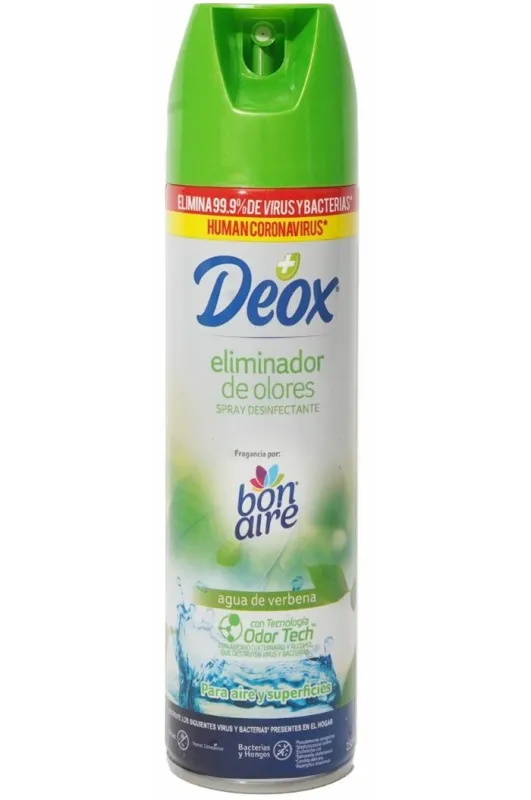 DESINFECTANTE DEOX ELIMINADOR DE OLORES