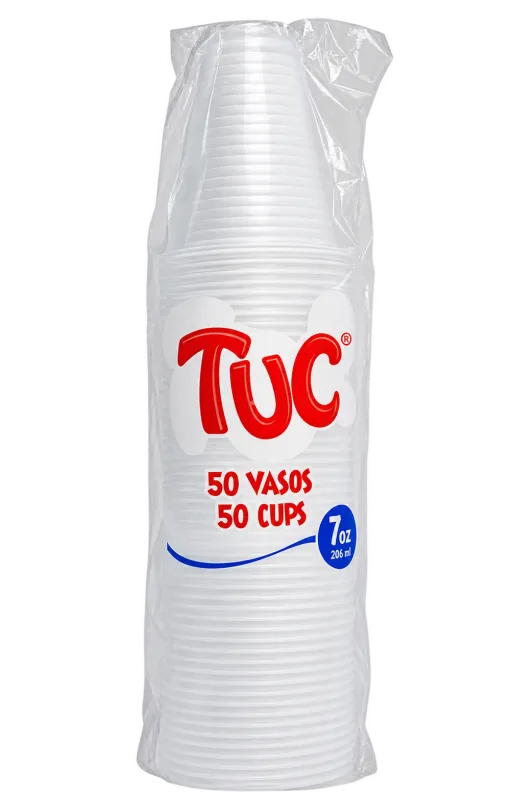VASO TRASLUCIDO 7 ONZAS TUC
