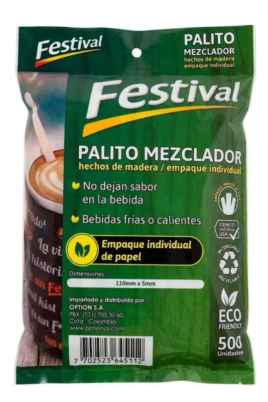 MEZCLADORES MADERA FESTIVAL