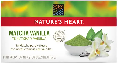 TÉ NATURES HEART MATCHA VAINILLA 30 GR