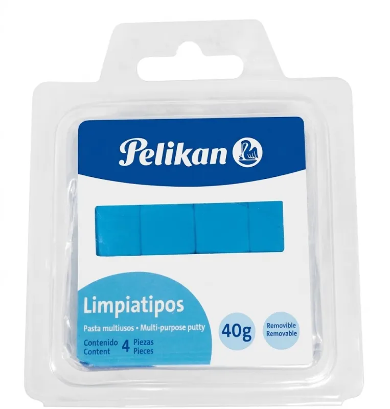 Pasta Limpiatipos Azul Pelikan*4