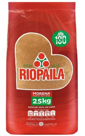 AZUCAR MORENA RIOPAILA 2.5 KL